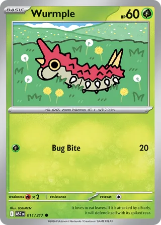Wurmple - 011/217 - Ascended Heroes