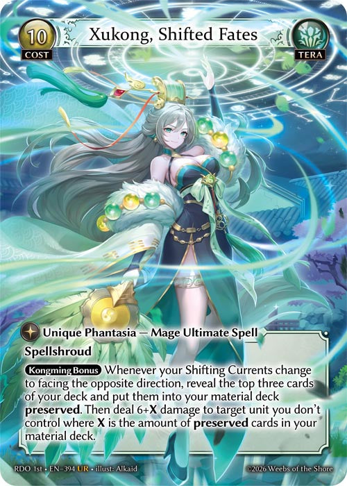 Xukong, Shifted Fates - Radiant Origins - UR Tera