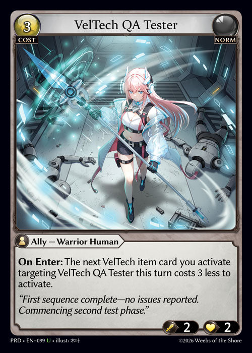 VelTech QA Tester - .asphodel/paradise - U Norm