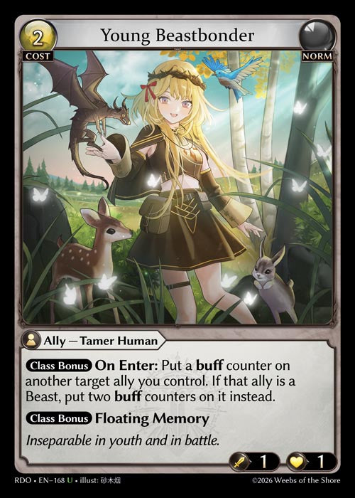 Young Beastbonder - Radiant Origins - U Norm