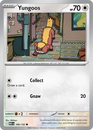Yungoos - 109/132 - Mega Evolution