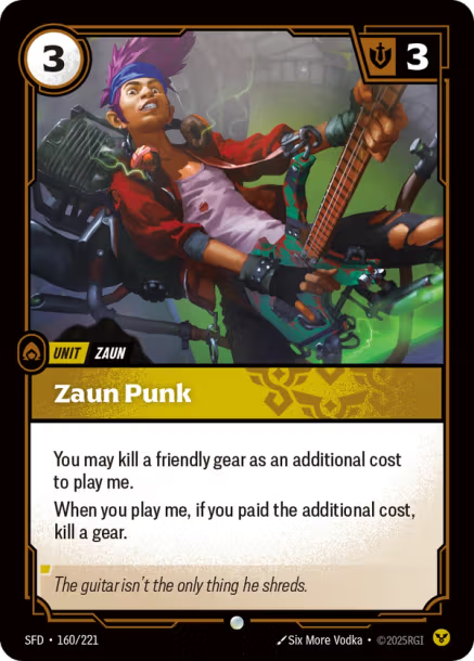 Zaun Punk - 160/221 - C Order