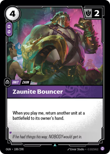 Zaunite Bouncer - 188/298 - U Chaos