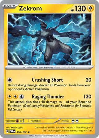 Zekrom - 066/182 - Paradox Rift 