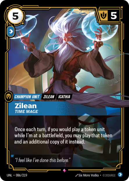 Zilean, Time Mage - 086/219 - R Mind