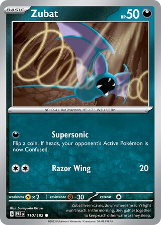 Zubat - 110/182 - Paradox Rift 