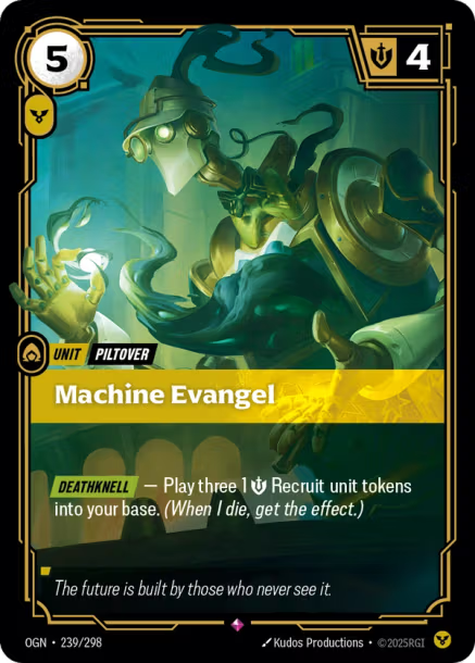 Machine Evangel - 239/298 - R Order