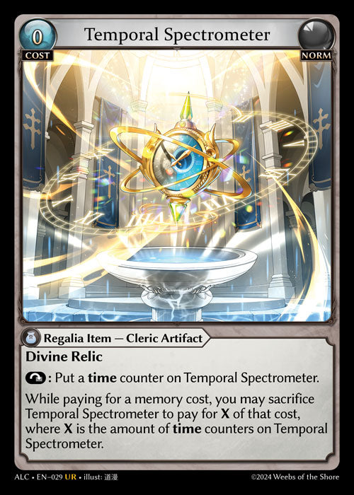 Temporal Spectrometer - Alchemical Revolution - UR Norm
