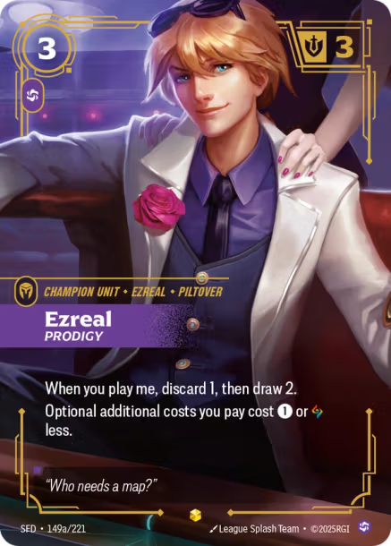 Ezreal, Prodigy - 149a/221 - Epic Chaos - Alternate Art