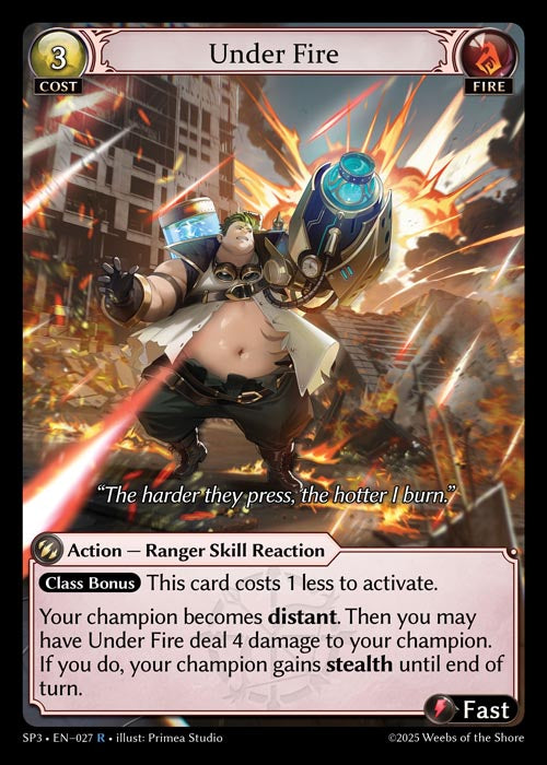 Under Fire - Supporter Pack 3