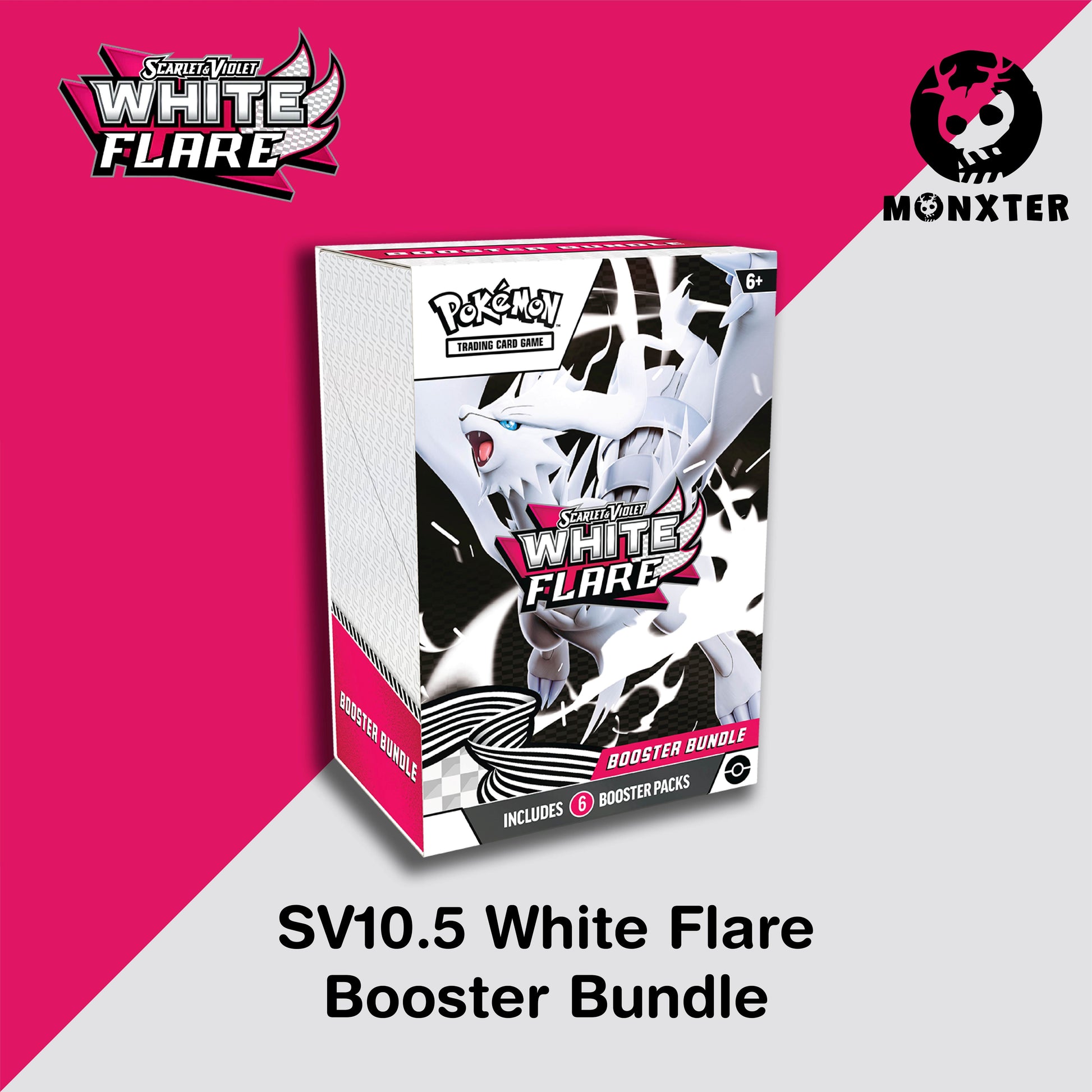 Pokmon TCG Scarlet & Violet 10.5 White Flare Booster Bundle English, Factory Sealed Pokmon TCG Scarlet & Violet 10.5 White Flare Booster Bundle English, Factory Sealed