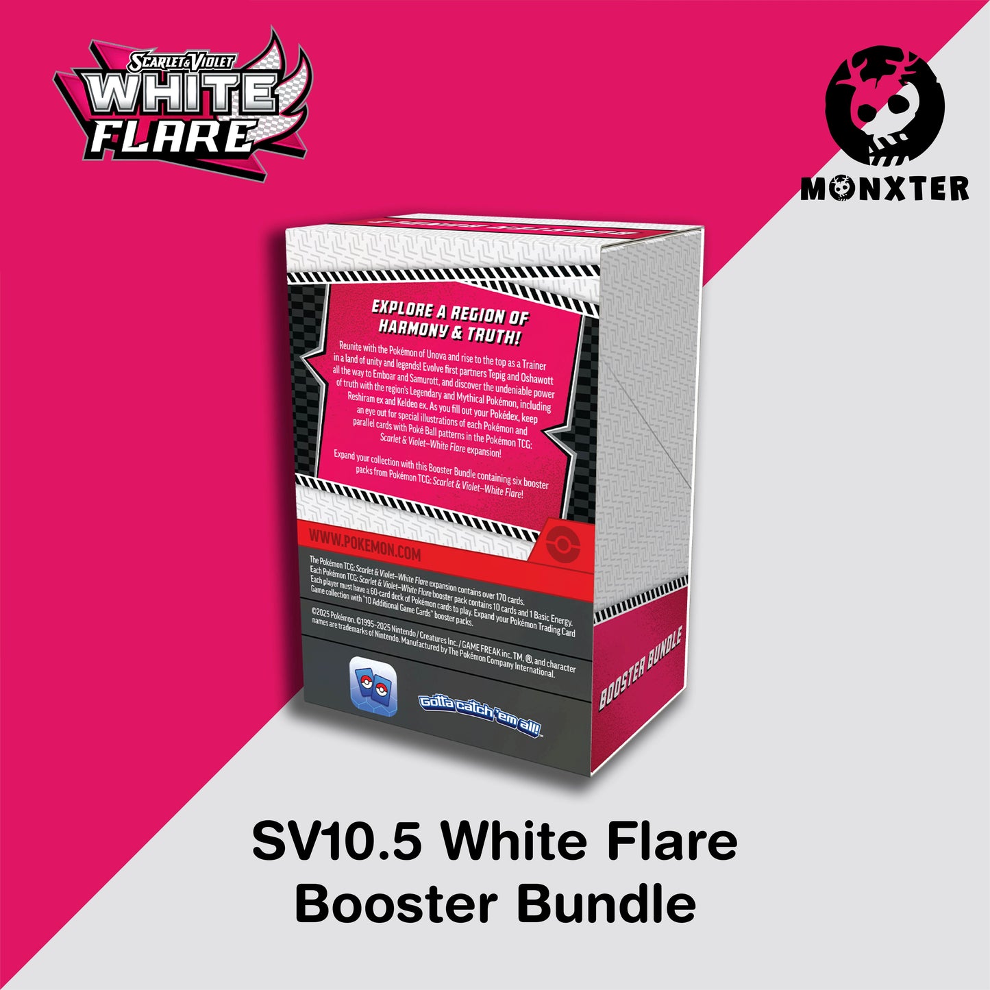 Pokémon TCG: Scarlet & Violet SV10.5 White Flare Booster Bundle
