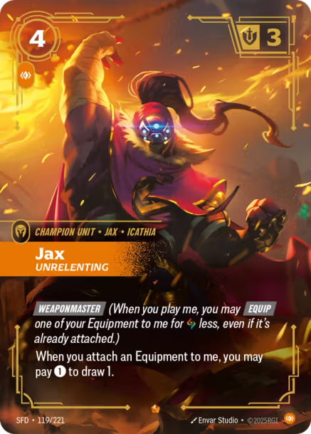 Jax, Unrelenting - 119/221 - Epic Body