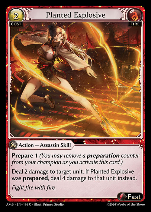 Planted Explosive - Mortal Ambition - C Fire