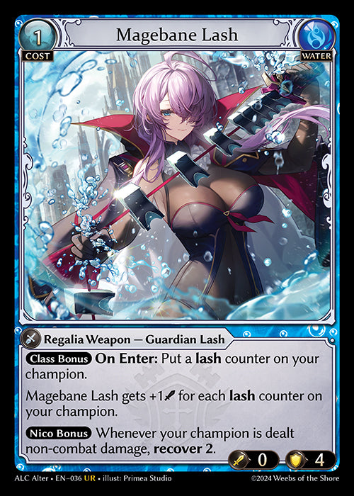Magebane Lash - Alchemical Revolution - UR Water