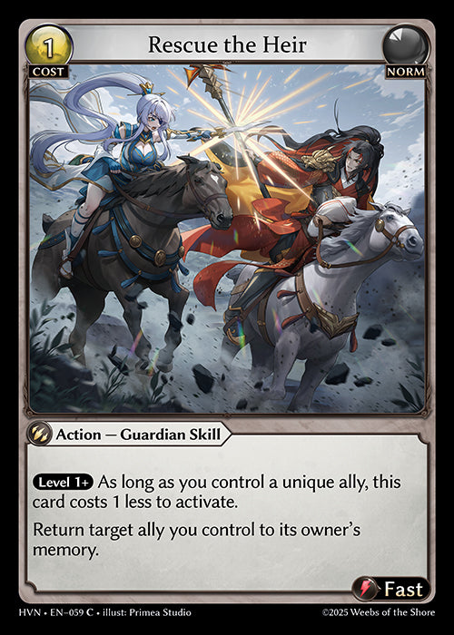 Rescue the Heir - Abyssal Heaven - C Norm