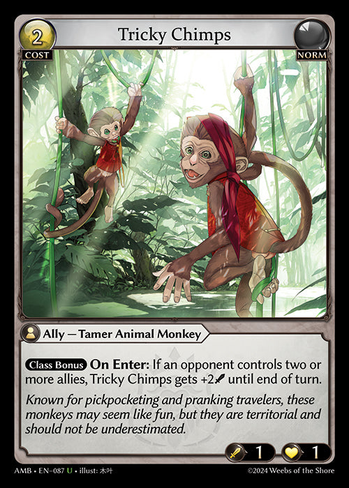 Tricky Chimps - Mortal Ambition -  U Norm