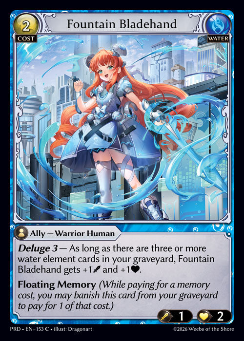 Fountain Bladehand - .asphodel/paradise - C Water
