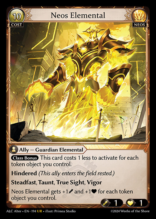 Neos Elemental - Alchemical Revolution - UR Neos