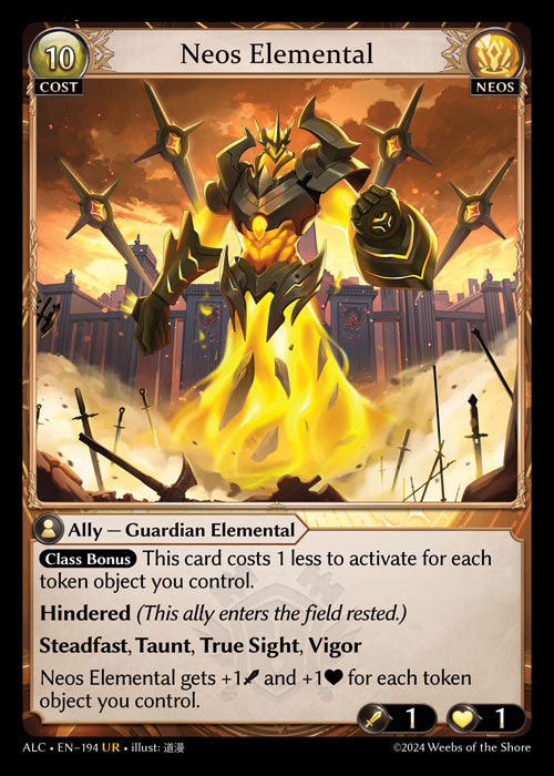 Neos Elemental - Alchemical Revolution - UR Neos