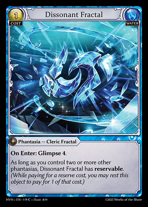 Dissonant Fractal - Abyssal Heaven - C Water